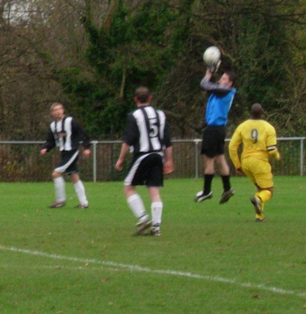 Action from Chipping Sodbury Town V Slimbridge