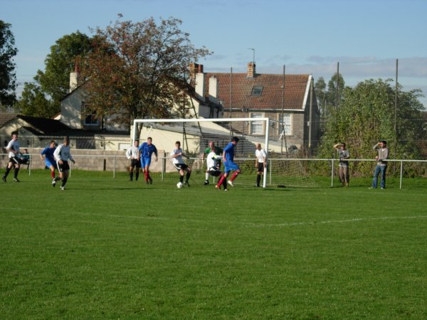 Action from Hanham Athletic V Axa