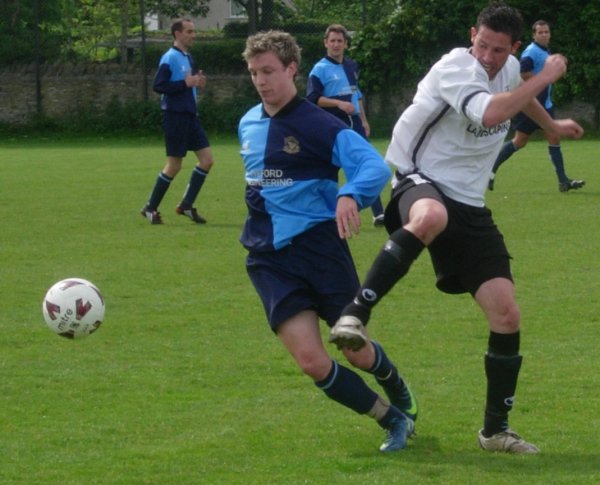 Action from Hanham Athletic V Kings Stanley