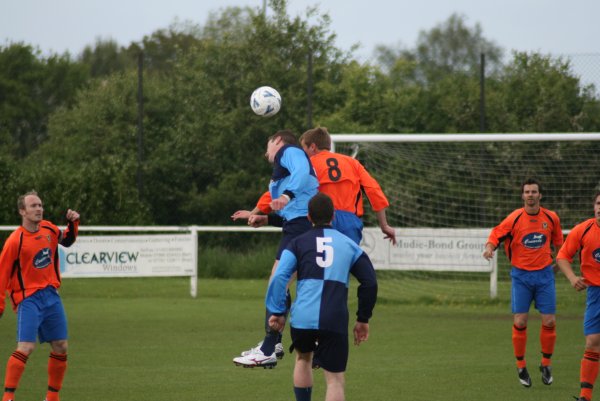 Action from the League Cup Final