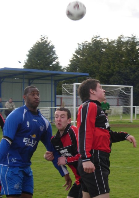 Action from Slimbridge V Kings Stanley