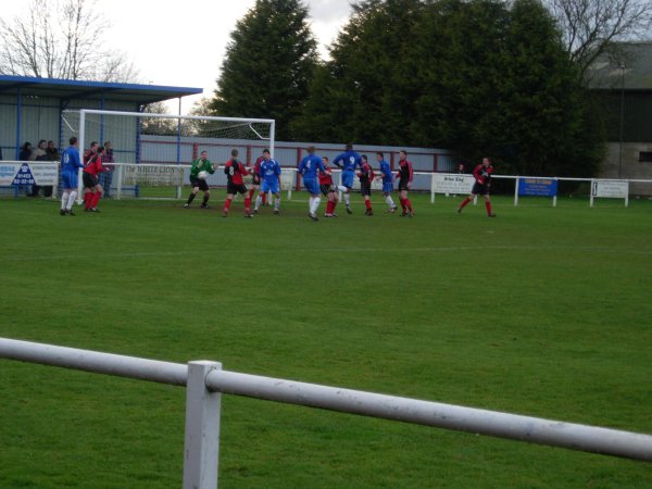 Action from Slimbridge V Kings Stanley