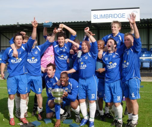 Slimbridge with the Trophy