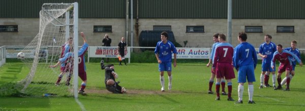 Action from Slimbridge V Tuffley Rovers