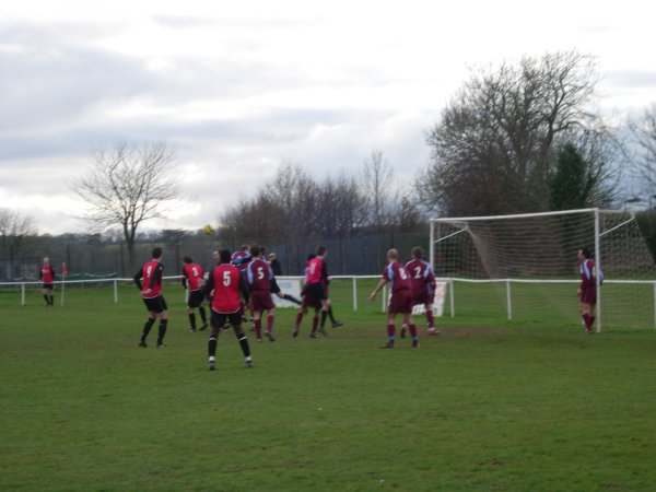 Action from the Thornbury V DRG game