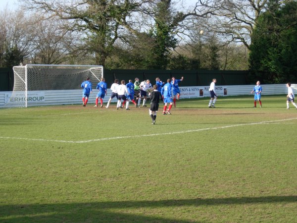 Action from Yate Town Reserves V Slimbridge