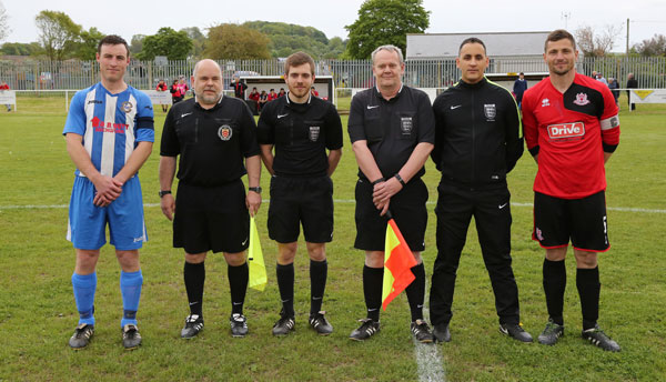 Captains and officials