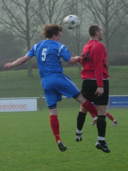 Action from AXA v Thornbury Town