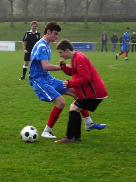 Action from AXA v Thornbury Town