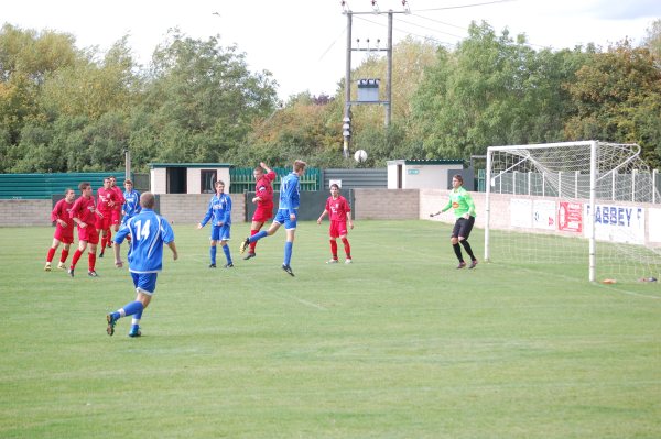 Action from Bishops Cleeve Reserves V Hanham Athletic