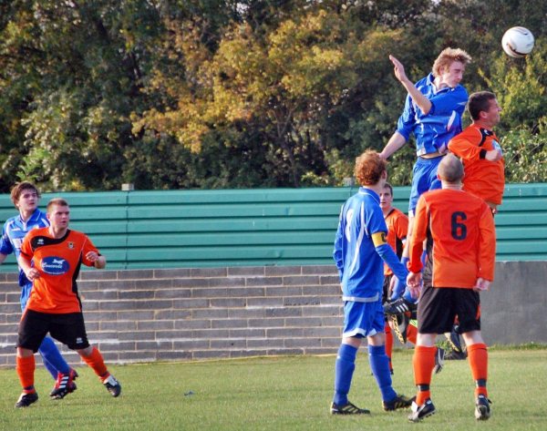 Action from Bishops Cleeve Reserves V Henbury