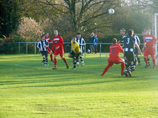 Action from Chipping Sodbury Town V Cribbs Friends Life