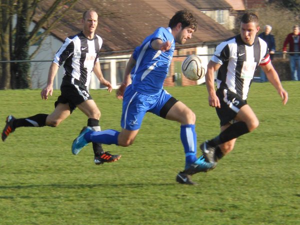 Action from Chipping Sodbury Town V Kingswood