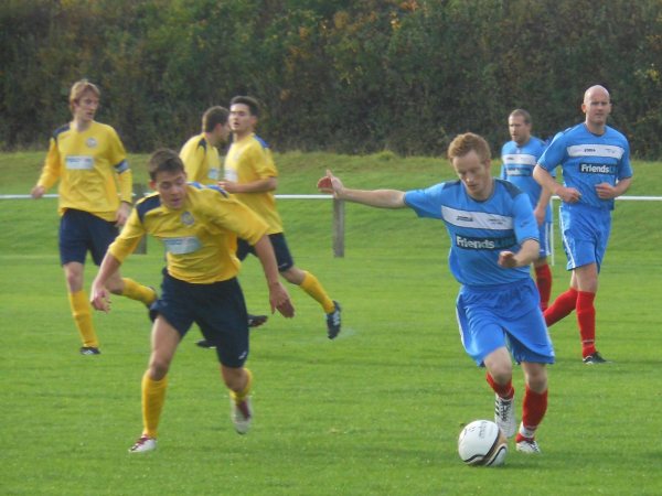 Action from Cribbs Friends Life V Bishops Cleeve Reserves