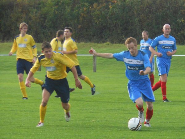 Action from Cribbs Friends Life V Bishops Cleeve Reserves