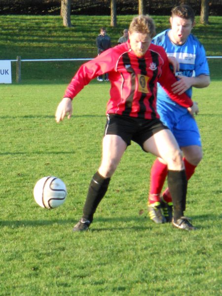 Action from Cribbs Friends Life V Thornbury Town