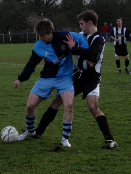 Action from Chipping Sodbury Town V Kings Stanley