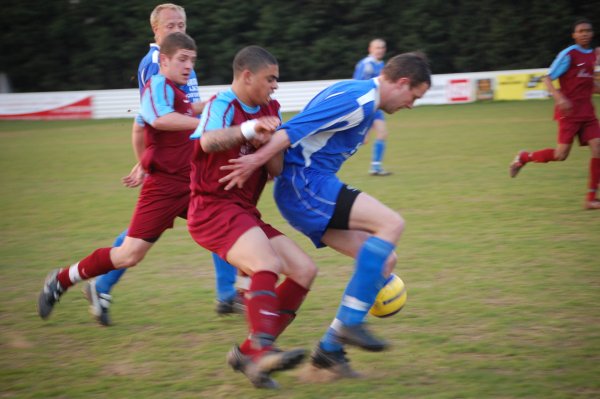 Action from Taverners V D.R.G. Stapleton