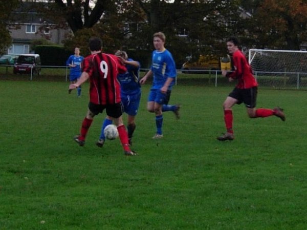 Action from Ellwood v Kings Stanley