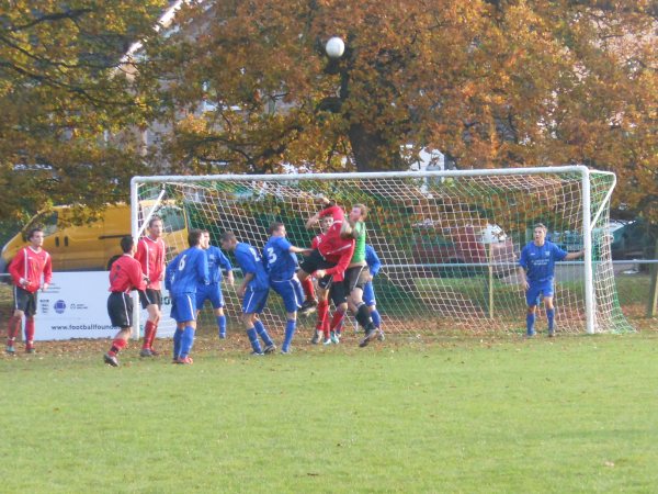 Action from Ellwood V Rockleaze Rangers