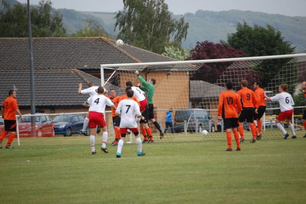 Action from Henbury v Thornbury Town