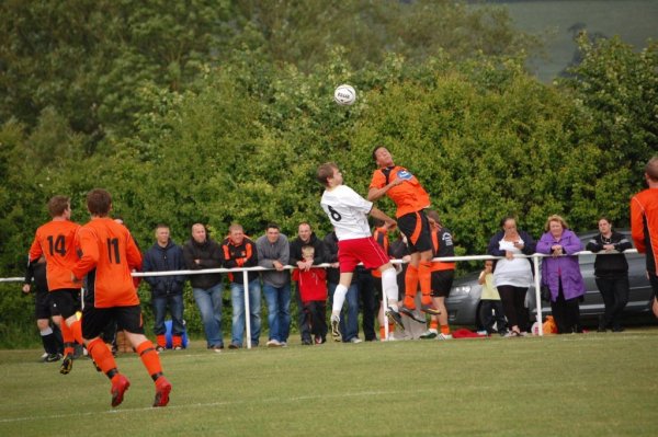 Action from Henbury v Thornbury Town