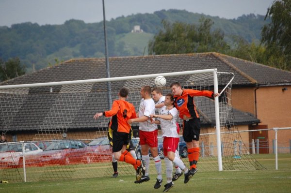 Action from Henbury v Thornbury Town