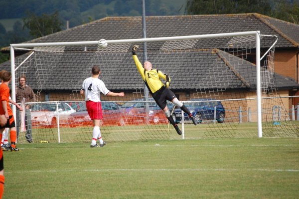 Action from Henbury v Thornbury Town