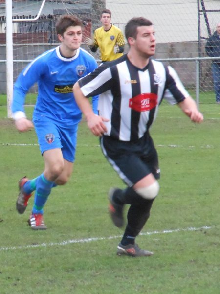 Action from Hanham Athletic V Bristol Academy