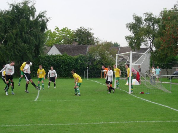 Action from Hanham Athletic V Berkeley Town