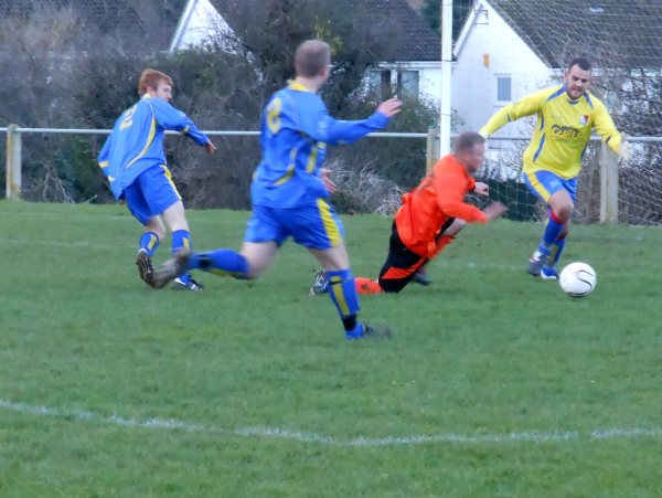 Action from Henbury V Longlevens