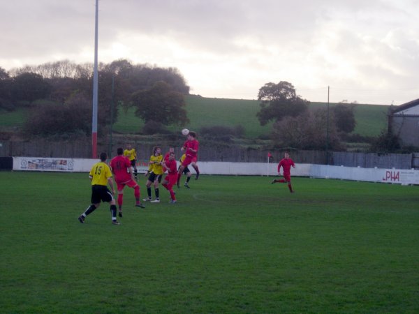 Action from Highridge United V DRG Stapleton