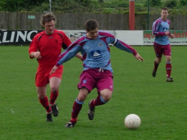 Action from Highridge United V Tuffley Rovers