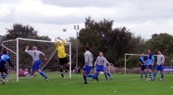 Action from Kings Stanley V Taverners