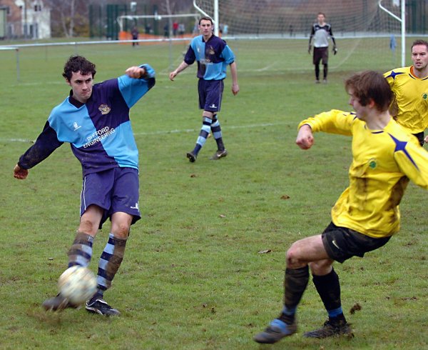 Action from Kings Stanley V Taverners