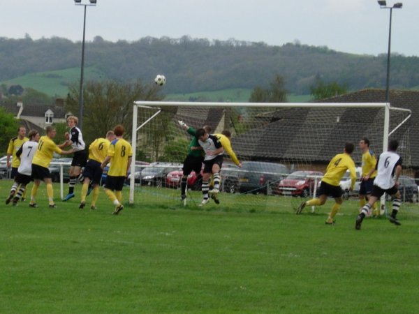 Action from Kingswood v Bishops Cleeve Reserves