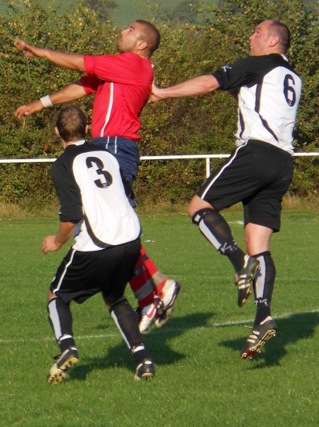 Action from Kingswood V Rockleaze Rangers