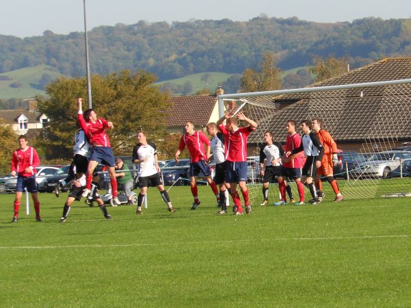 Action from Kingswood V Rockleaze Rangers