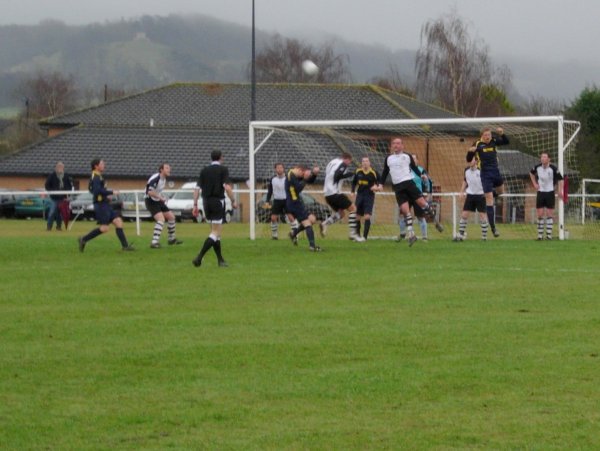 Action from Kingswood V Thornbury Town