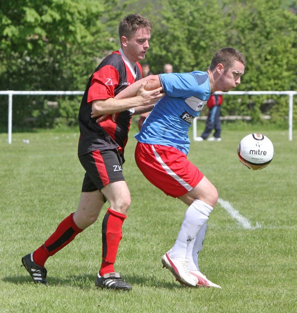 Action from League Cup Final