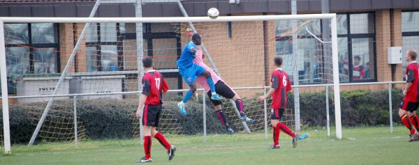 Action from Longlevens V Bristol Academy