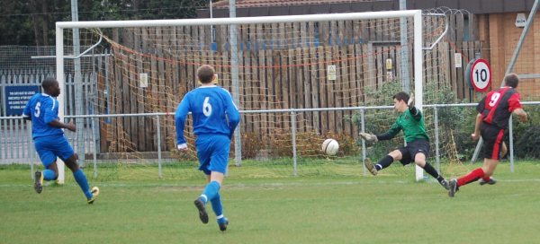 Action from Longlevens V Bristol Academy