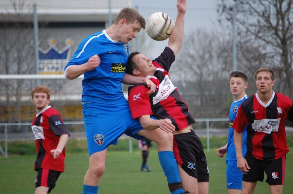 Action from Longlevens V Bristol Academy