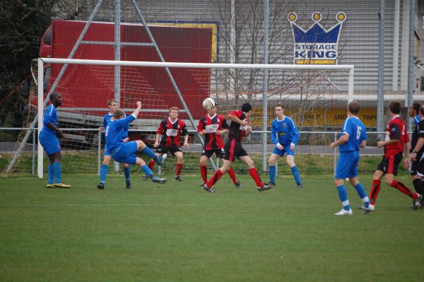 Action from Longlevens V Bristol Academy