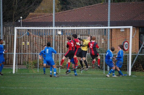 Action from Longlevens V Bristol Academy