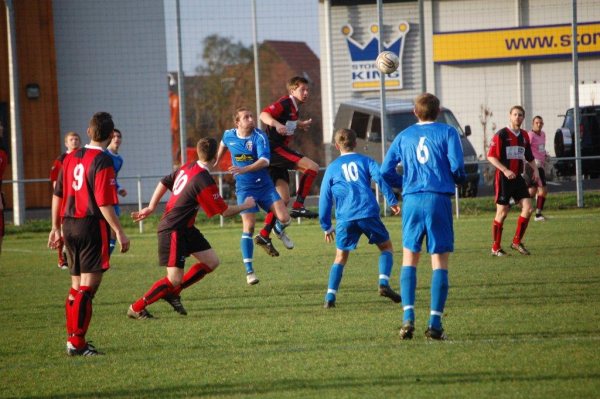 Action from Longlevens V Bristol Academy