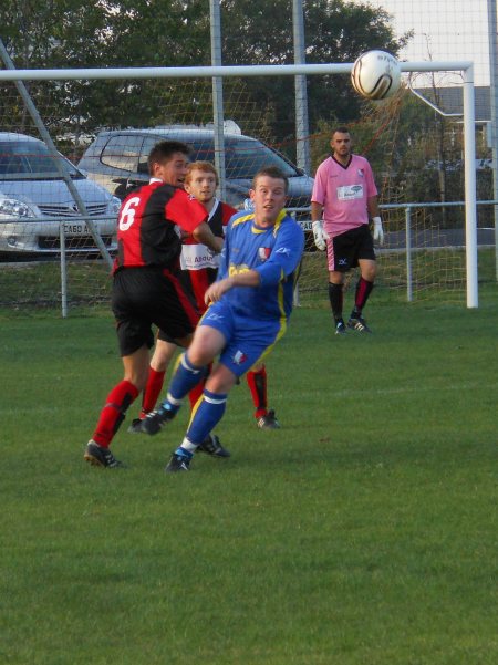 Action from Longlevens V Chipping Sodbury Town