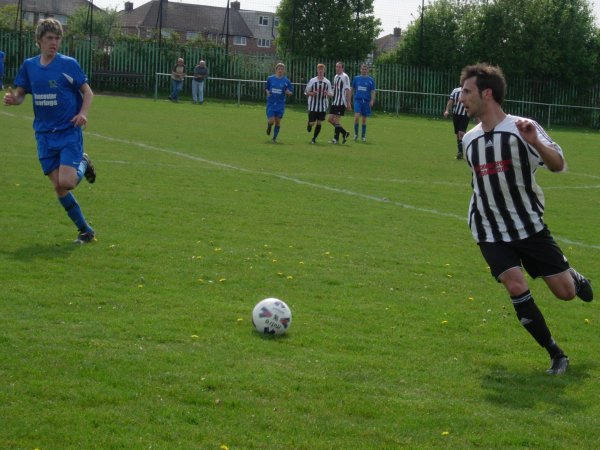 Action from Patchway Town V Ellwood