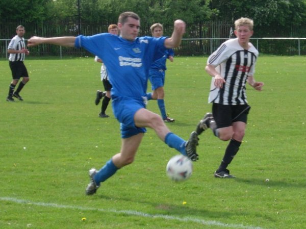 Action from Patchway Town V Ellwood