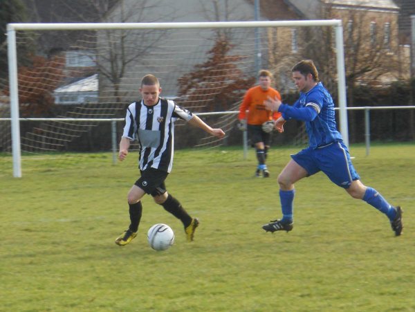 Action from Patchway Town V Ellwood